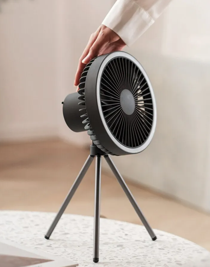 Ventilador com Luz Noturna USB Air Cooling