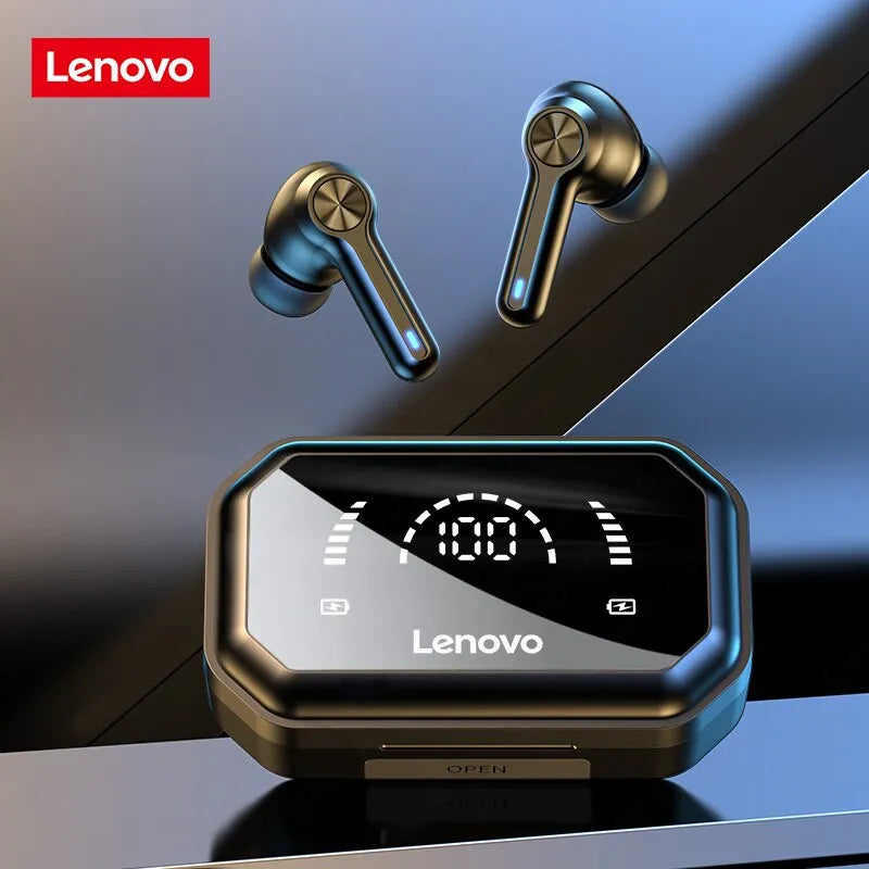 Lenovo-LP3 Fones de Ouvido sem Fio com Display Digital